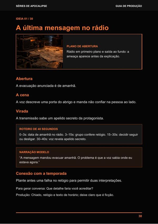 Ficha 01, a última mensagem no rádio